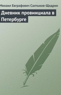 Дневник провинциала в Петербурге - Михаил Салтыков-Щедрин